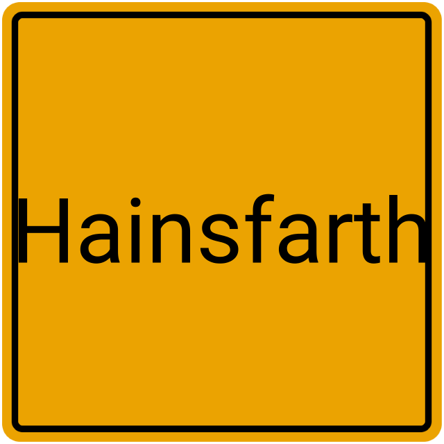 Meldebestätigung Hainsfarth