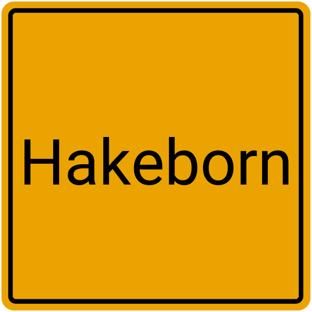 Meldebestätigung Hakeborn