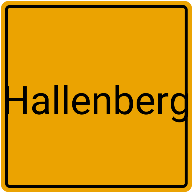 Meldebestätigung Hallenberg