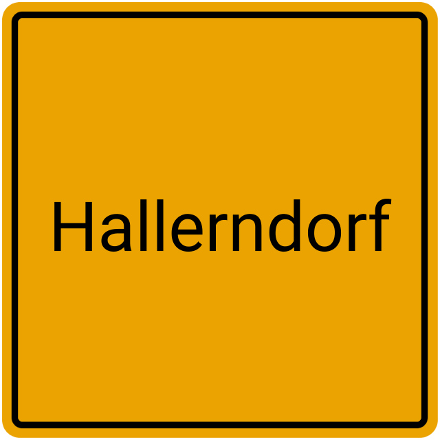 Meldebestätigung Hallerndorf