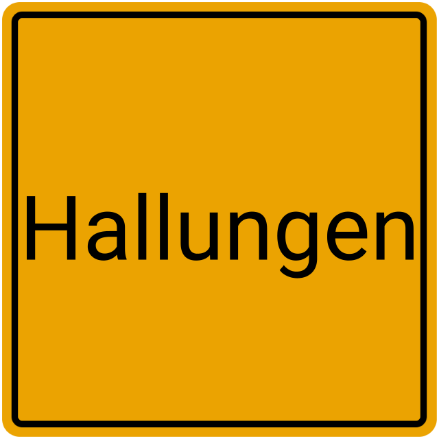 Meldebestätigung Hallungen