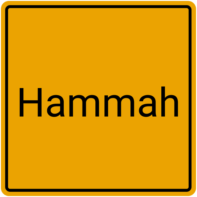 Meldebestätigung Hammah