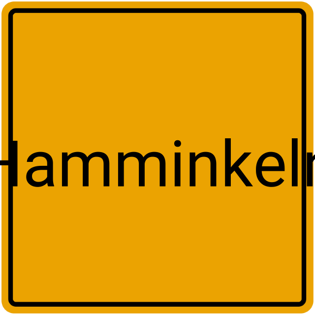 Meldebestätigung Hamminkeln