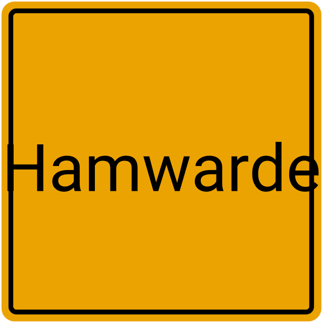 Meldebestätigung Hamwarde