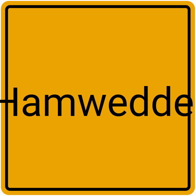 Meldebestätigung Hamweddel