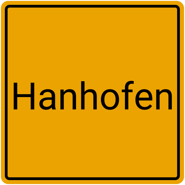 Meldebestätigung Hanhofen
