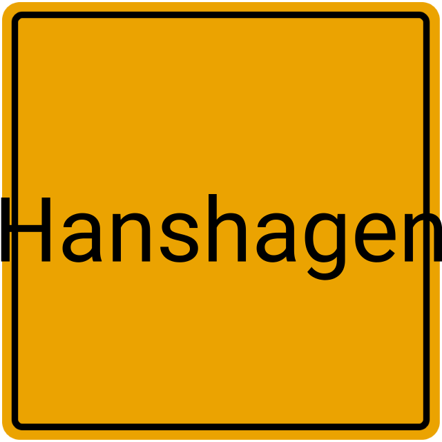 Meldebestätigung Hanshagen