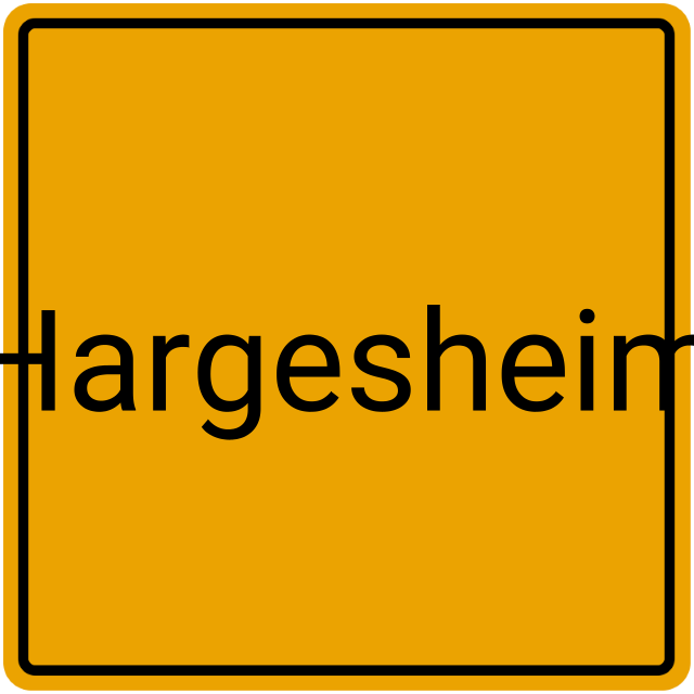 Meldebestätigung Hargesheim