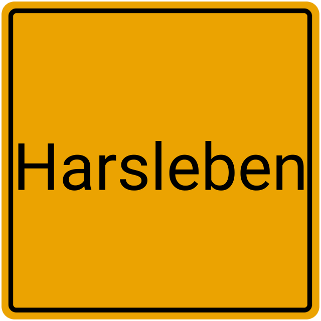 Meldebestätigung Harsleben