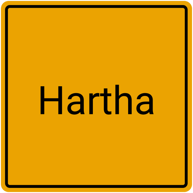 Meldebestätigung Hartha