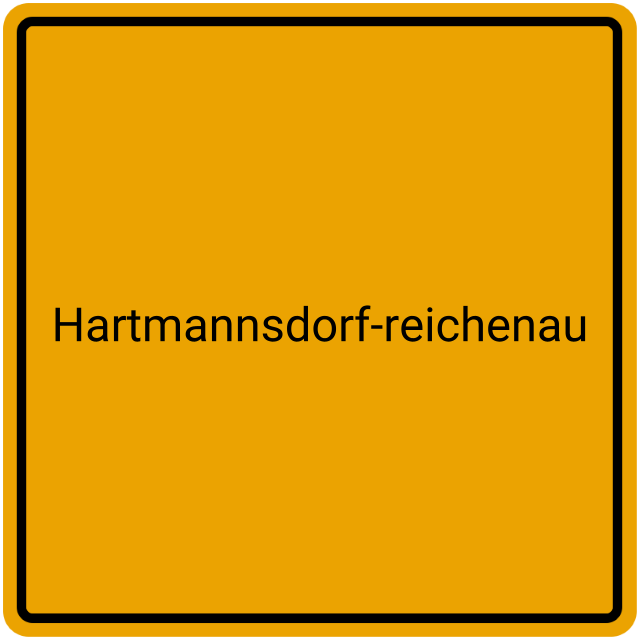 Meldebestätigung Hartmannsdorf-Reichenau