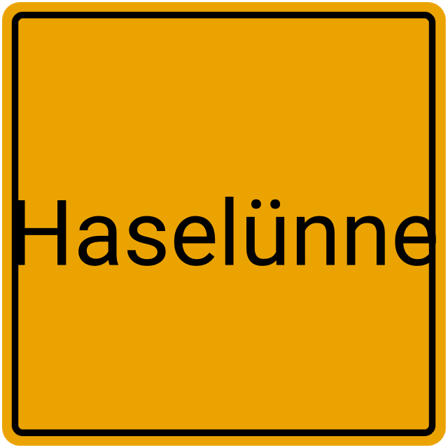 Meldebestätigung Haselünne