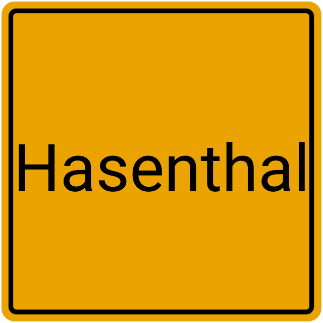 Meldebestätigung Hasenthal