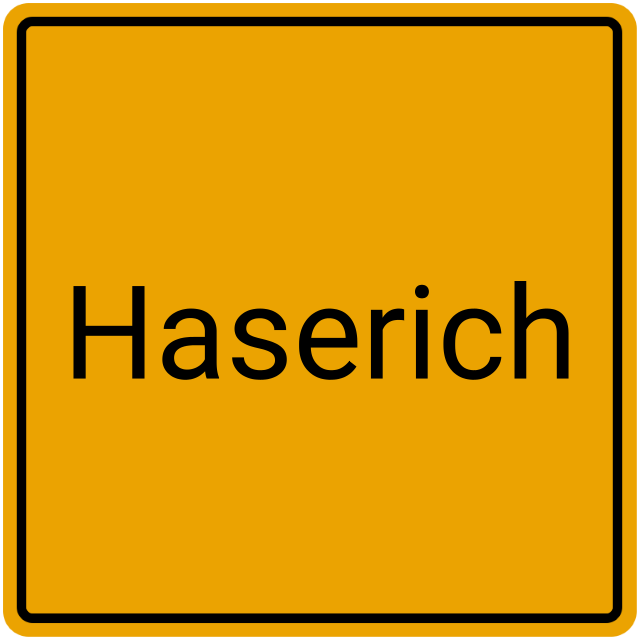 Meldebestätigung Haserich