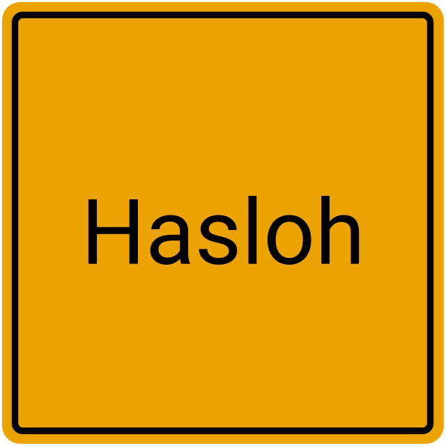 Meldebestätigung Hasloh