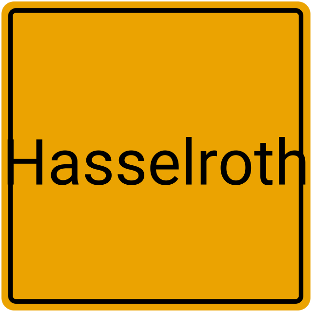 Meldebestätigung Hasselroth