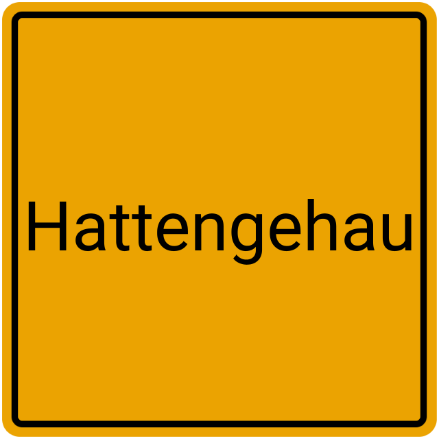 Meldebestätigung Hattengehau