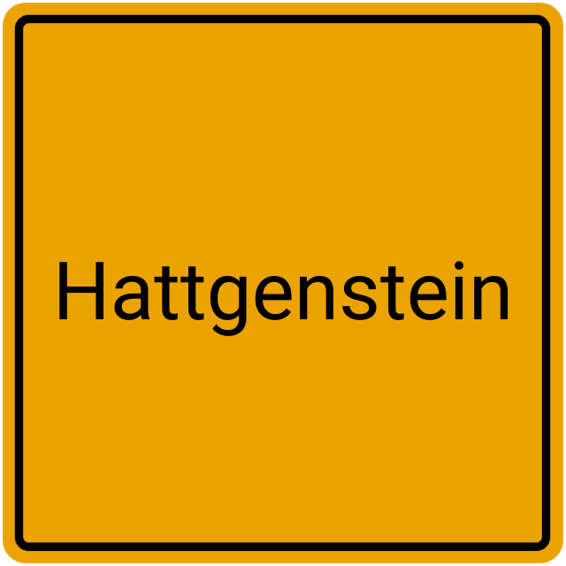 Meldebestätigung Hattgenstein