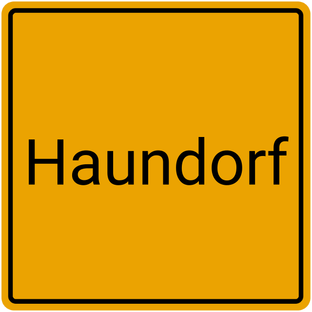 Meldebestätigung Haundorf