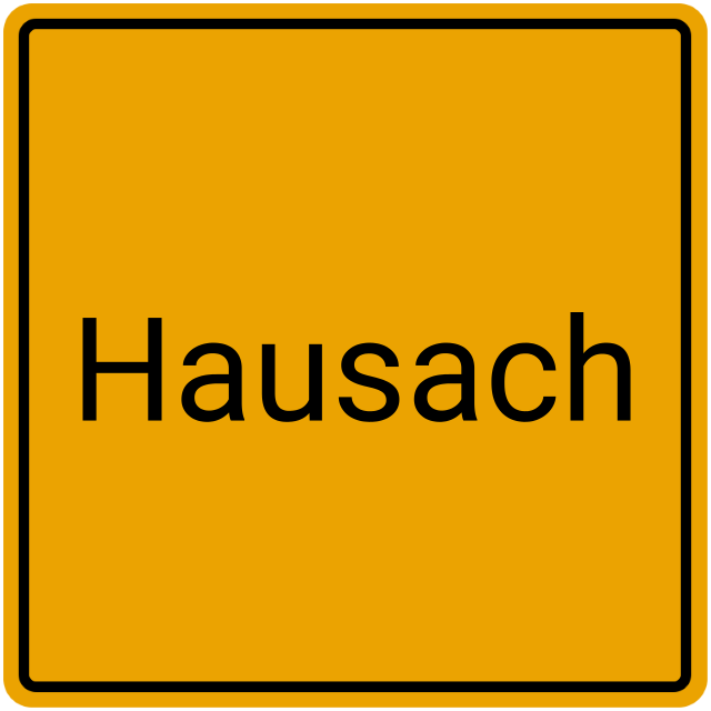 Meldebestätigung Hausach