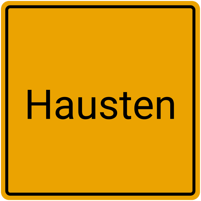 Meldebestätigung Hausten