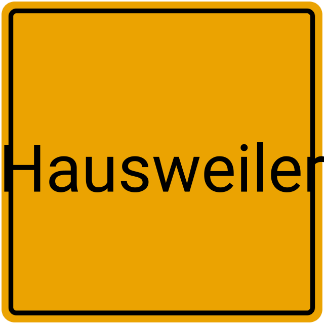 Meldebestätigung Hausweiler