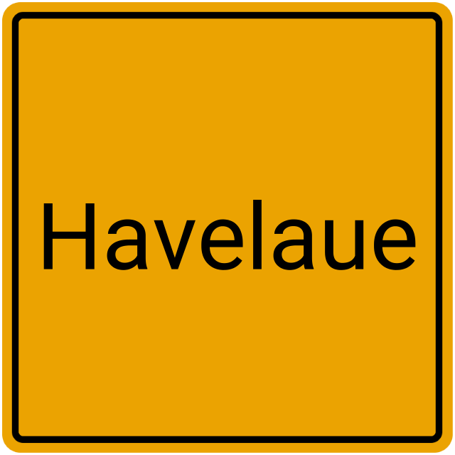 Meldebestätigung Havelaue