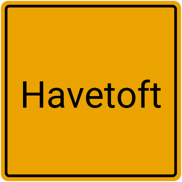 Meldebestätigung Havetoft