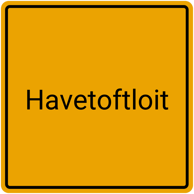 Meldebestätigung Havetoftloit