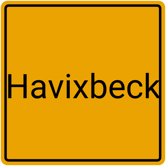 Meldebestätigung Havixbeck