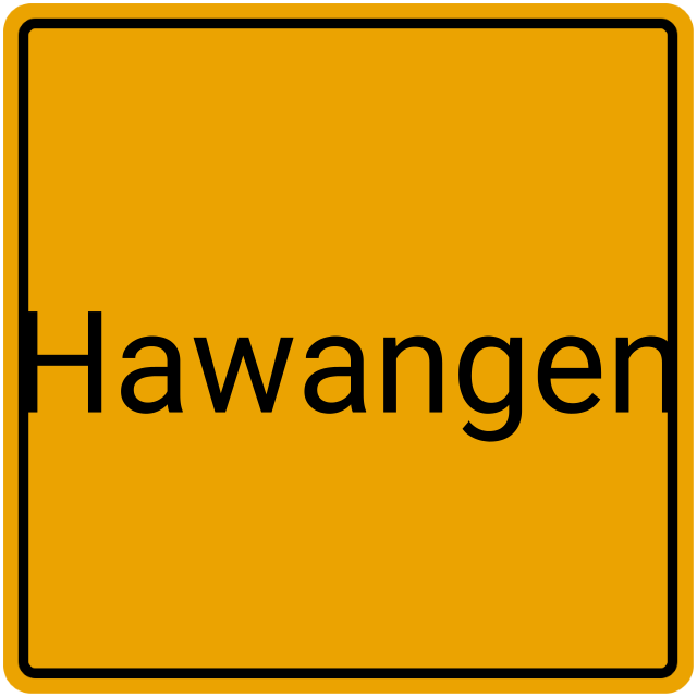 Meldebestätigung Hawangen