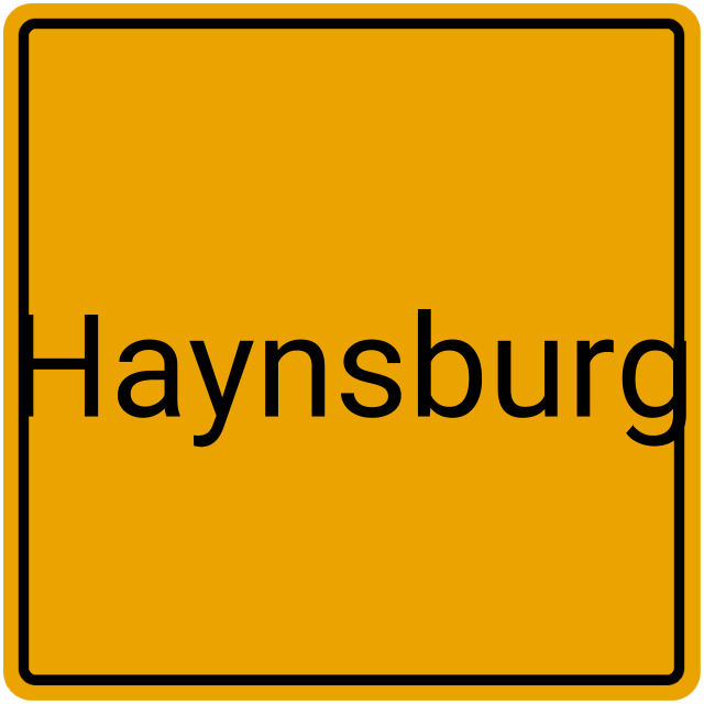 Meldebestätigung Haynsburg