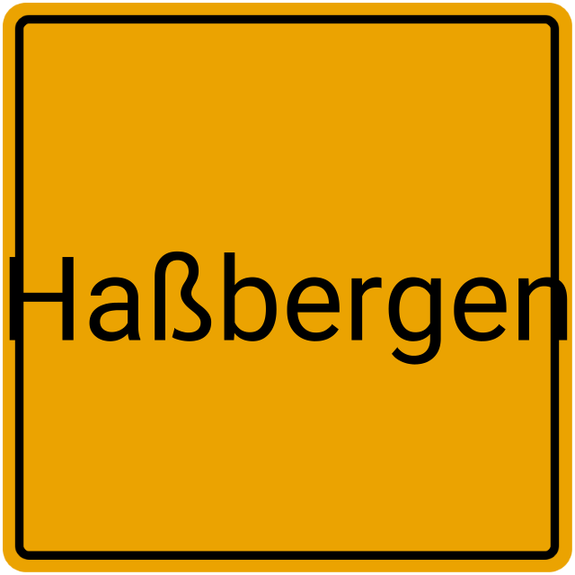 Meldebestätigung Haßbergen