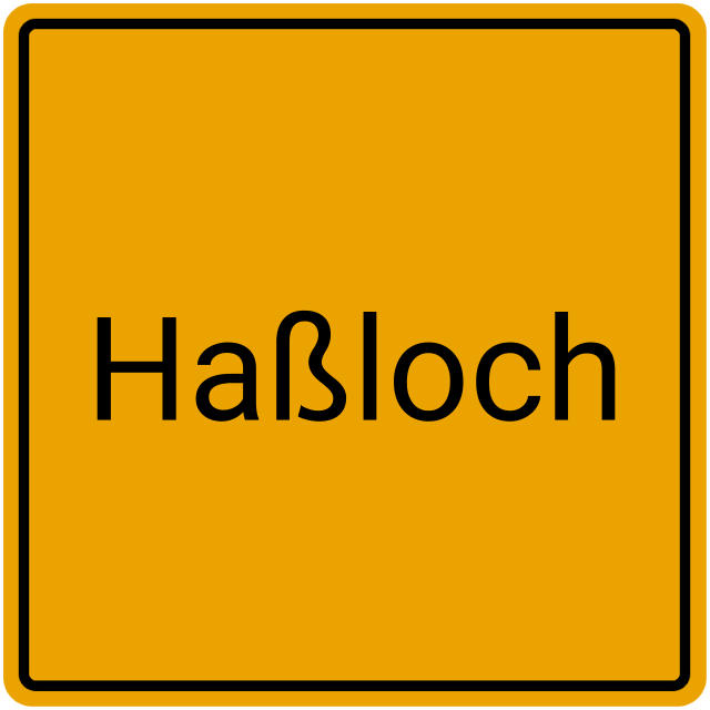 Meldebestätigung Haßloch