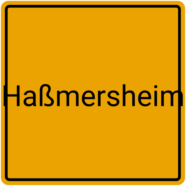 Meldebestätigung Haßmersheim