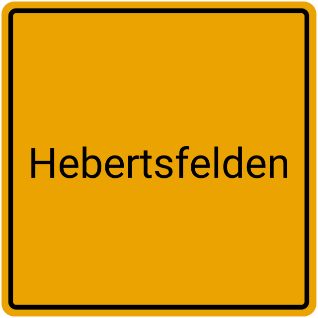 Meldebestätigung Hebertsfelden