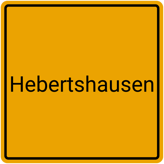 Meldebestätigung Hebertshausen