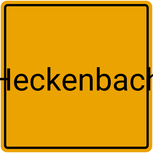 Meldebestätigung Heckenbach