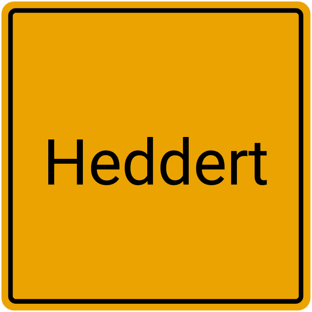 Meldebestätigung Heddert