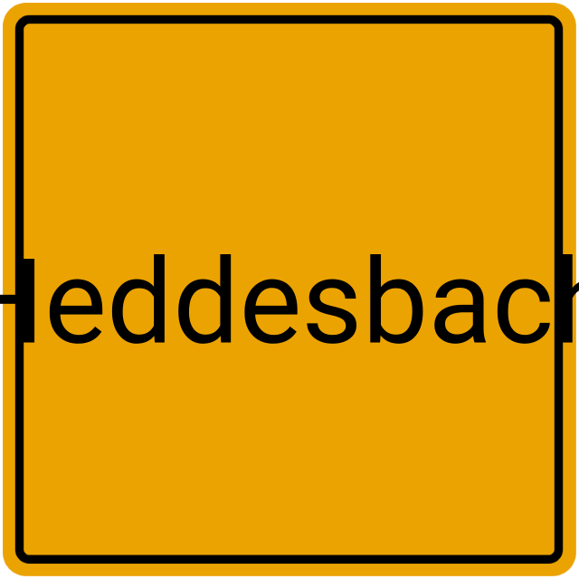 Meldebestätigung Heddesbach