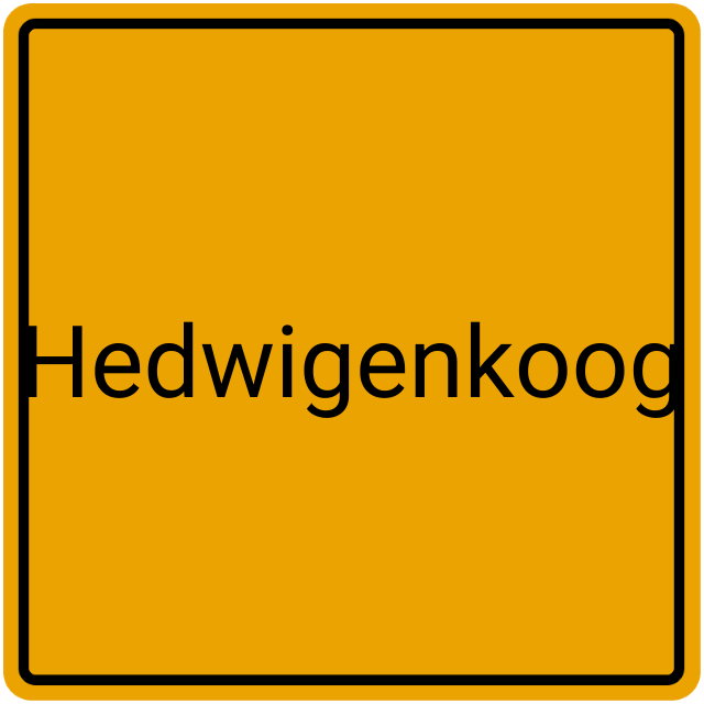 Meldebestätigung Hedwigenkoog