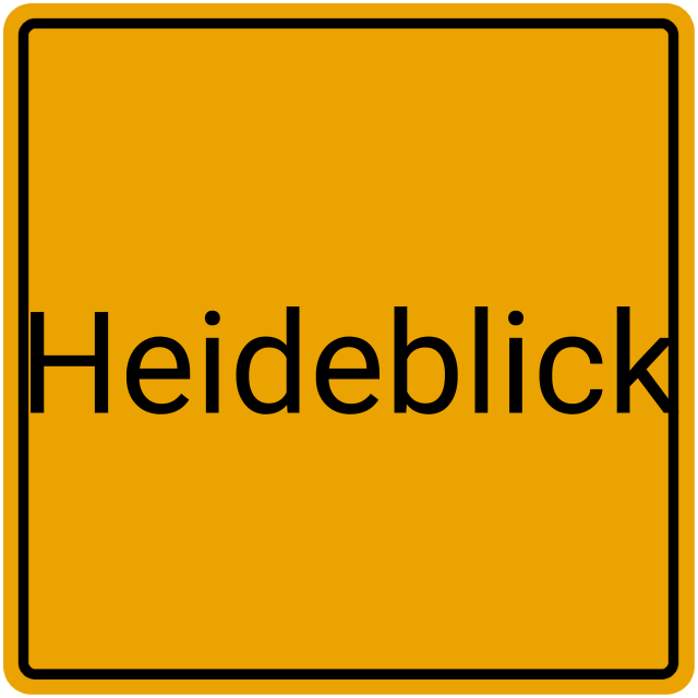 Meldebestätigung Heideblick