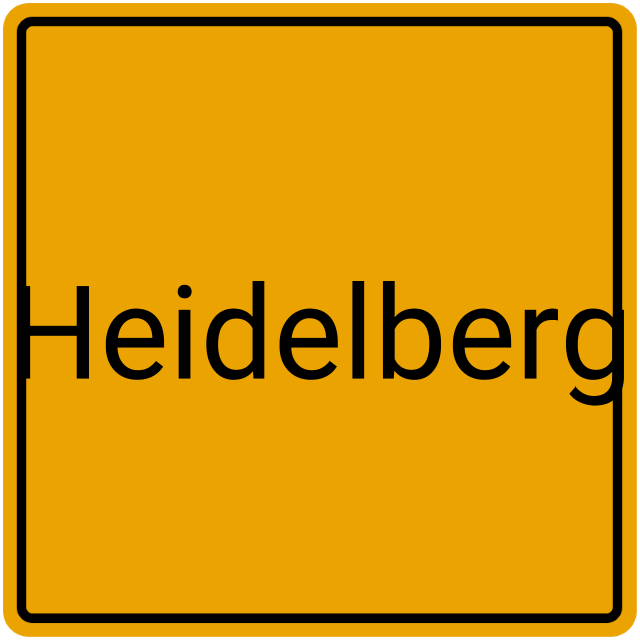 Meldebestätigung Heidelberg