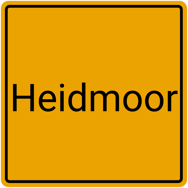 Meldebestätigung Heidmoor