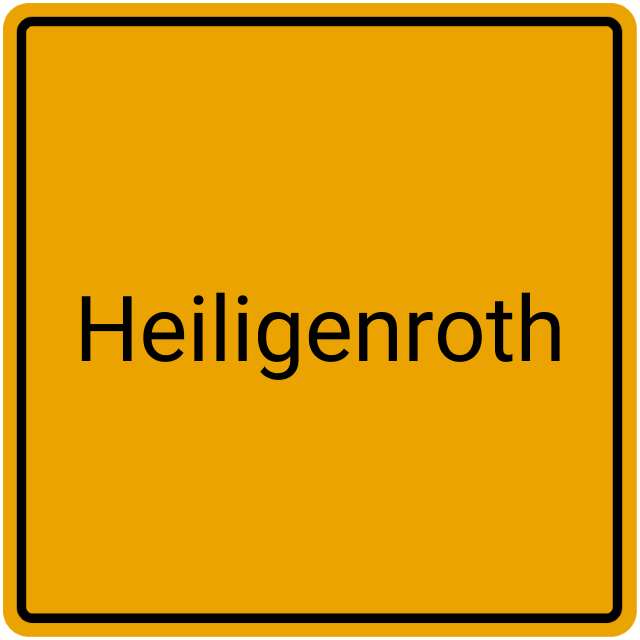 Meldebestätigung Heiligenroth