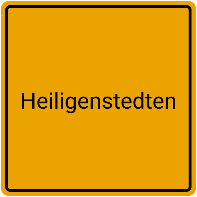 Meldebestätigung Heiligenstedten