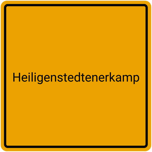 Meldebestätigung Heiligenstedtenerkamp