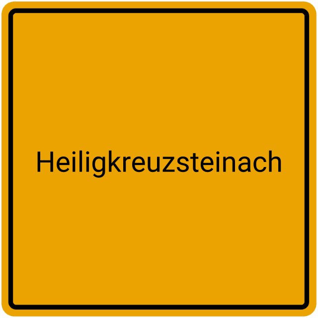 Meldebestätigung Heiligkreuzsteinach