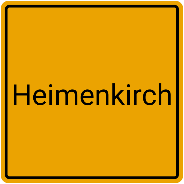 Meldebestätigung Heimenkirch