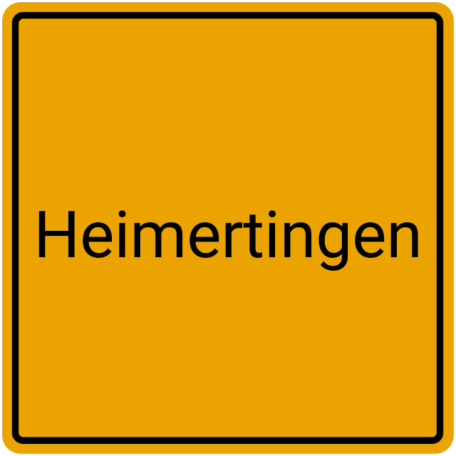 Meldebestätigung Heimertingen